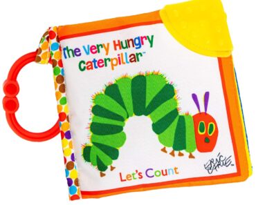 The Very Hungry Caterpillar Baby on the Go Clip Teething Crinkle Soft Sensory Book – Only $5.99!