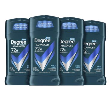 Degree Men Advanced Protection Antiperspirant Deodorant, Cool Rush (4 Count) – Only $11.81!