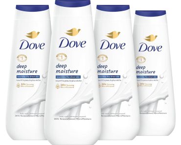 Dove Body Wash Deep Moisture (4 Count) – Only $13.50!