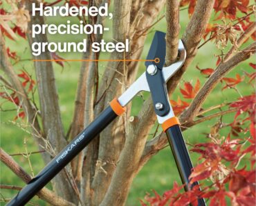 Fiskars 28″ Power-Lever Garden Bypass Lopper and Tree Trimmer – Only $19.59!