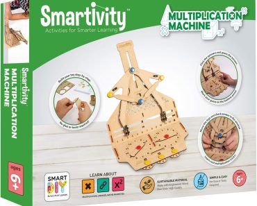 Smartivity Multiplication Machine 3D Wooden Model Engineering Educational Toy – Only $9.91!