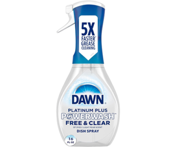 Dawn Powerwash Free & Clear Light Pear Dish Spray – Just $2.24!