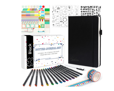 Feela Dot Grid Journal Dotted Journal Kit – Just $17.99!