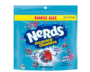 Nerds Gummy Clusters Candy, 18.5 Ounce Resealable Big Bag – Just $3.94!