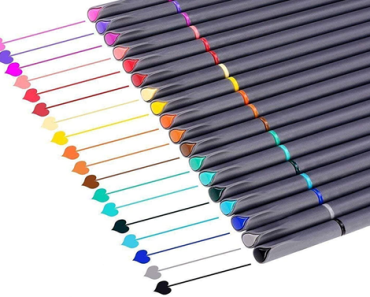 Journal Planner Pens Colored Pens – 18 Colors – Just $6.29!