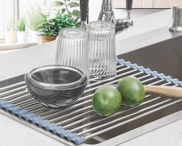 Roll Up Over The Sink Dish Drying Rack – Just $6.82!