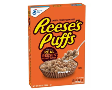 Reese’s Puffs Breakfast Cereal, Chocolate Peanut Butter – 2 For Just $5.00!