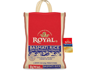 Authentic Royal Royal Basmati Rice, 15-Pound Bag – Just $15.23!