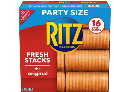 Ritz Crackers Flavor Party Size Box of Fresh Stacks 16 Sleeves – Just $5.08!