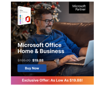 Microsoft Office – One Time Purchase – No Monthly Fees! Father’s Day Sale!