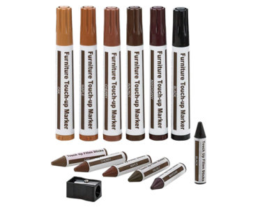 Furniture Repair Kit Wood Markers – Set Of 13 Markers And Wax Sticks – Just $4.99!