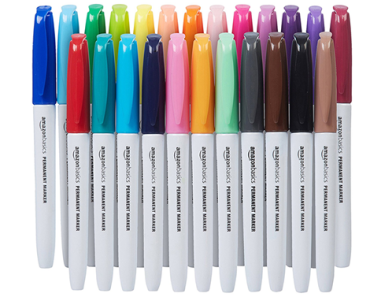 AmazonBasics Permanent Markers – 24-Pack – Just $12.86!