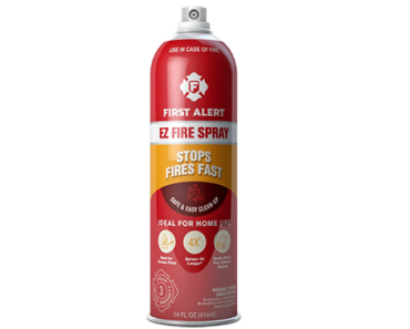 First Alert EZ Fire Spray, Extinguishing Aerosol Spray – Just $7.00!