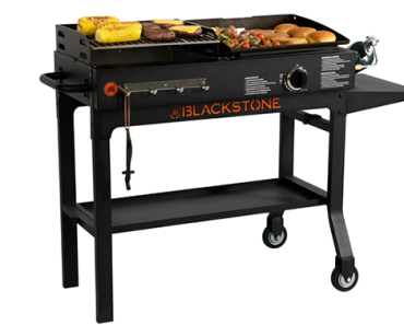 Blackstone Duo 17″ Propane Griddle and Charcoal Grill Combo – Just $177.00!