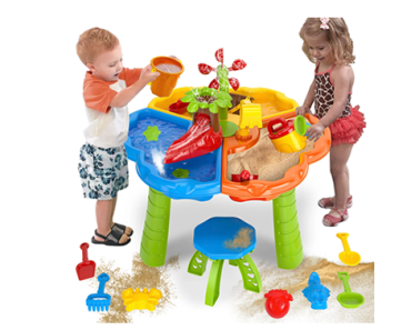 3-in-1 Kids Sand Water Table for Toddlers – Just $39.99! Walmart+ Week Event!