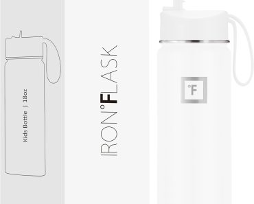 IRON °FLASK Kids Water Bottle – Only $11.99!