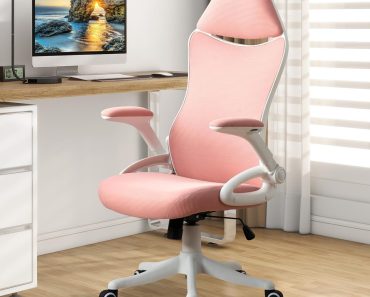Airdown Pink Ergonomic Office Desk Chair – Only $69.90! Prime Exclusive Deal!