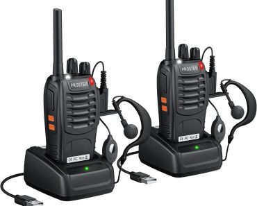 Proster Rechargeable Walkie Talkie Set – Only $12.47!