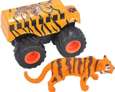 Wild Republic Tiger & Truck Adventure Playset – Only $14.99!