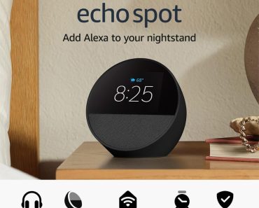 Amazon Echo Spot (2024 Release) – Only $44.99! Prime Exclusive Deal!
