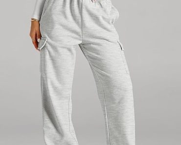 AUTOMET Womens Cargo Sweatpants – Only $19.99!