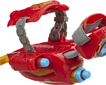 Marvel Nerf Power Moves Avengers Iron Man Repulsor Blast Gauntlet Dart-Launching Toy – Only $14.39!