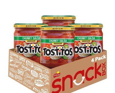 Tostitos, Medium Chunky Salsa (Pack of 4) – Only $11.20!