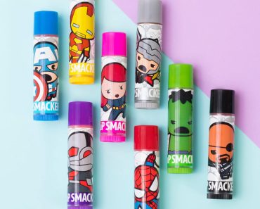Lip Smacker Marvel Avenger Flavored Lip Balm Party Pack (8 Count) – Only $5.16!