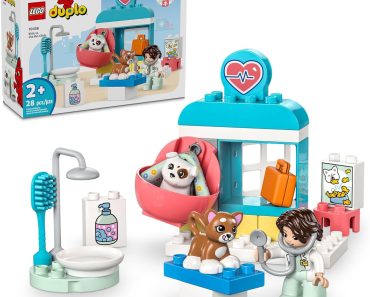 LEGO DUPLO Town Visit to The Vet Clinic Pet-Care Building Kit – Only $15.99!