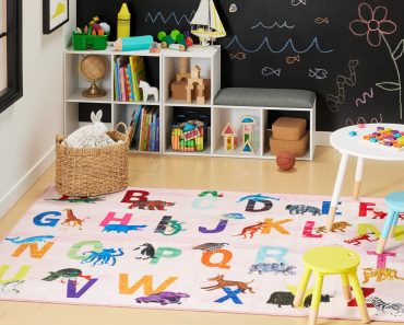 Home Dynamix Eric Carle Elementary Alphabet Rug – Only $18!
