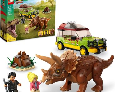 LEGO Jurassic Park Triceratops Research Building Kit – Only $39.99!