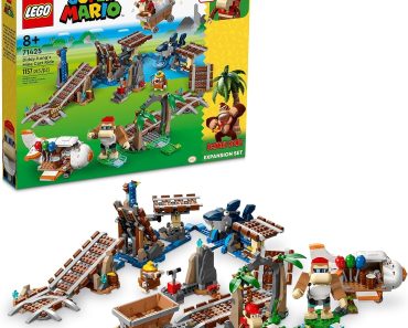 LEGO Super Mario Diddy Kong’s Mine Cart Ride Expansion Set – Only $81.59!