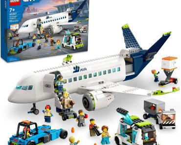 LEGO City Passenger Airplane Building Toy Set – Only $95.99!