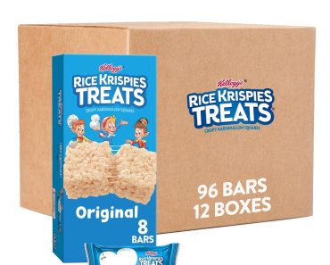 Rice Krispies Treats Crispy Marshmallow Squares (96 Bars) – Only $16.27!