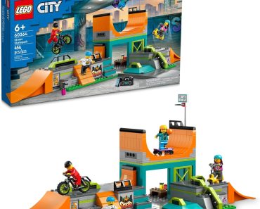 LEGO My City Street Skate Park Building Toy Set – Only $46!