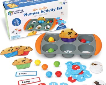 Learning Resources Mini Muffin Phonics Activity Set – Only $14.99!