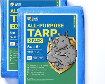 GUARD SHIELD Blue Tarp (2 Pack) – Only $7.49!