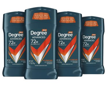 Degree Men Antiperspirant Deodorant (Pack of 4) – Only $8.82!