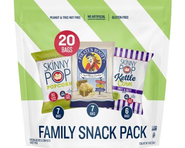 SkinnyPop Family SnackPack (20 Count) – Only $9.76!