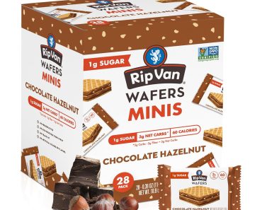 Rip Van Chocolate Hazelnut Mini Wafer Cookies (28 Count) – Only $13.86!