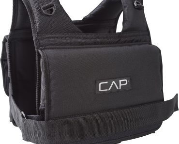 CAP Barbell Adjustable Weighted Vest (20 lbs) – Only $39.99!