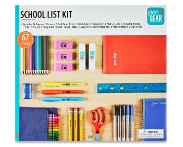 Pen+Gear Back to School List Kit, 67 Pieces – Only $9.98!