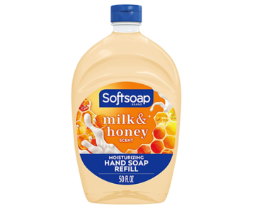 Softsoap Milk & Honey Scented, Liquid Hand Soap Refill, 50 Ounce – Just $4.48!