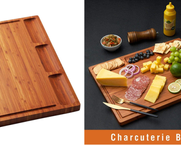 Large Bamboo Charcuterie Board – Just $15.29!