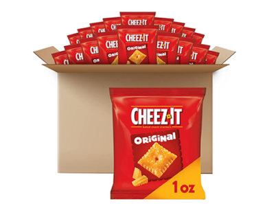 Cheez-It Baked Snack Cheese Crackers, 40 Bags – Just $12.82!