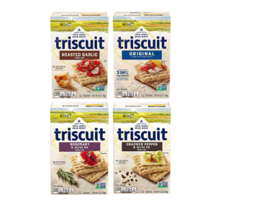 Triscuit Crackers 4 Flavor Variety Pack, 4 Boxes – Just $9.08!