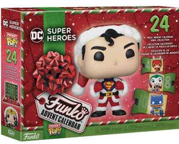 Funko Pop! Advent Calendar – DC Super Heroes 2023 – Just $18.68!