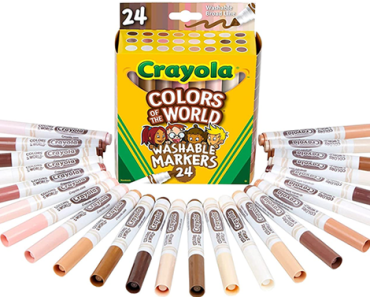 Crayola Colors of The World Markers – 24 Count – Just $6.47!