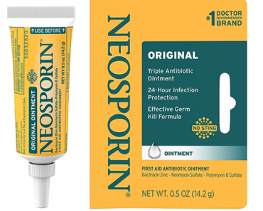 Neosporin Original First Aid Antibiotic Ointment with Bacitracin, Zinc – Just $2.93!