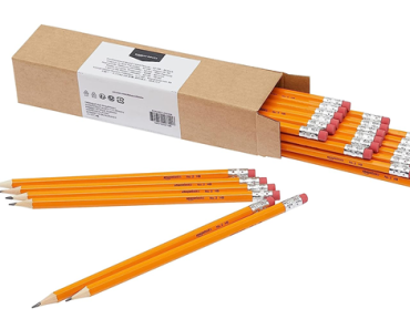 Amazon Basics Woodcased #2 Pencils, Pre-sharpened, HB Lead, 30 count – Just $1.89!